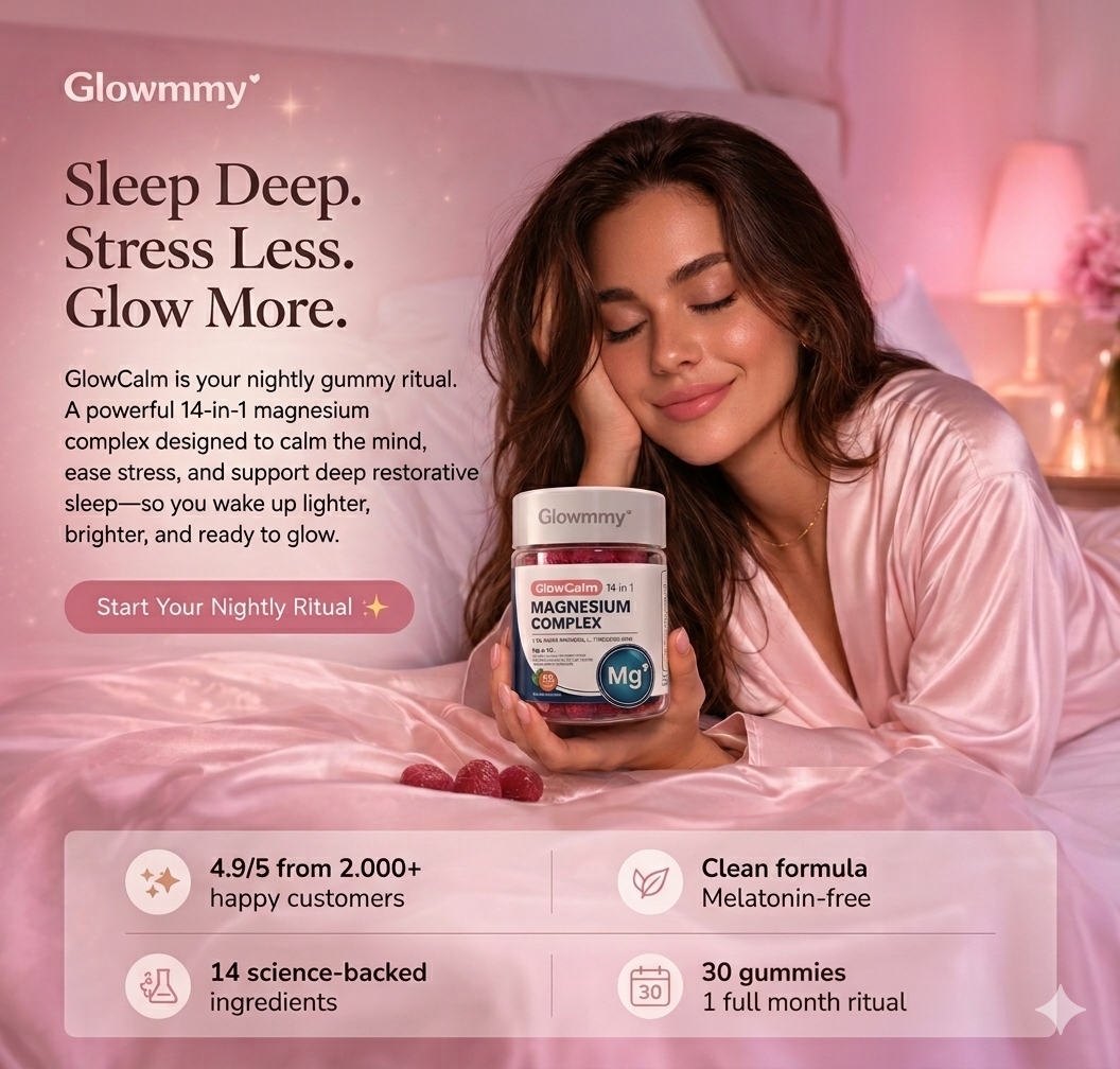 Glow Calm™ Gummies- Sleep in peace tonight!